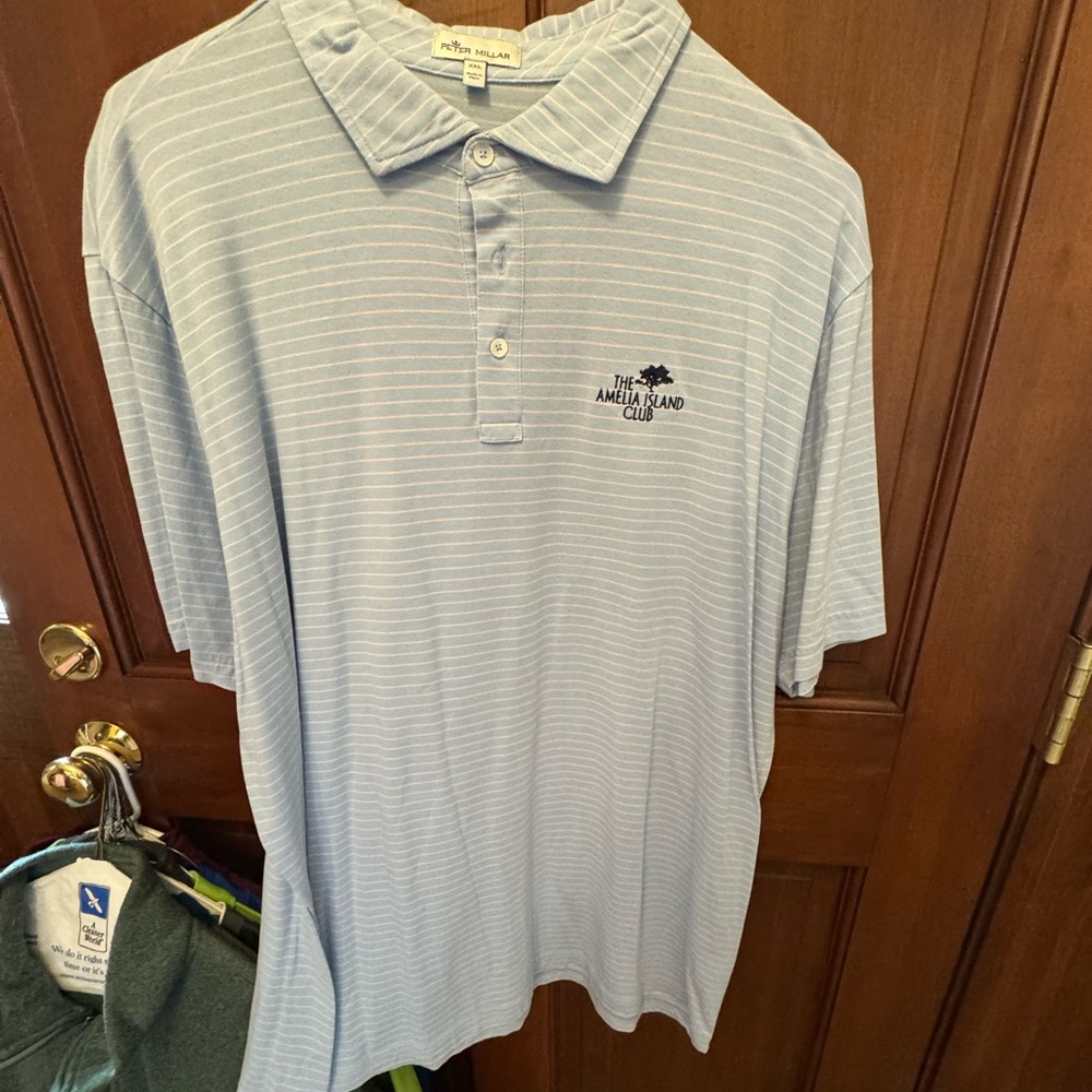 Men's Blue Polo Shirt